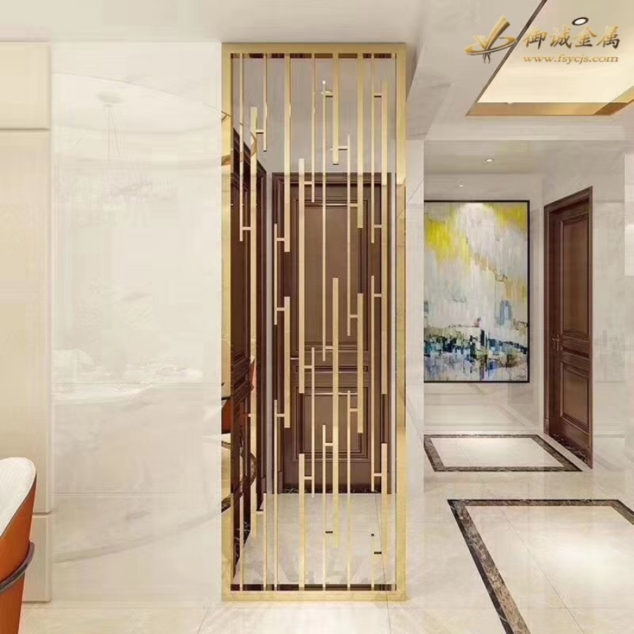 不銹鋼屏風實例