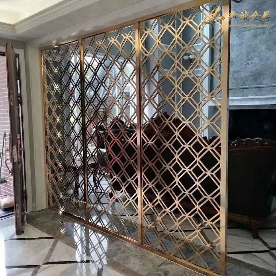 不銹鋼屏風(fēng)實(shí)例